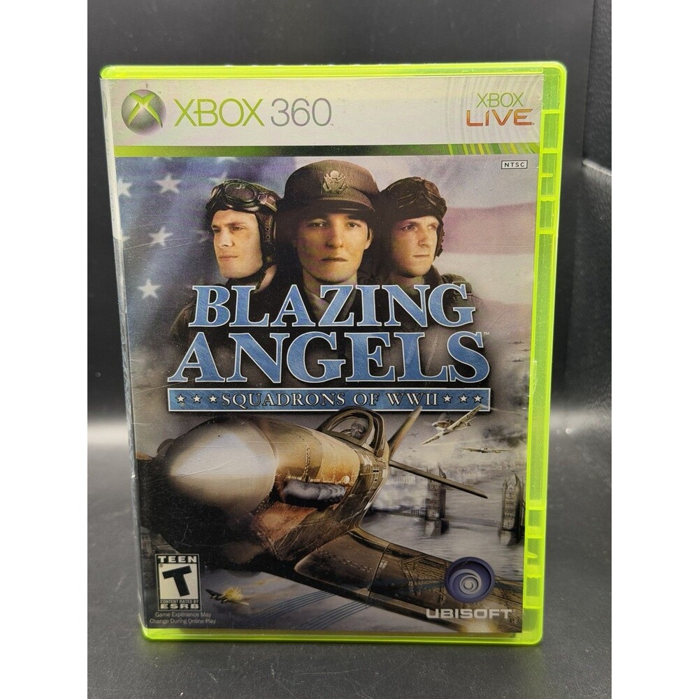 Blazing Angels: Squadrons of WW 2 Microsoft Xbox 360 With Manuel